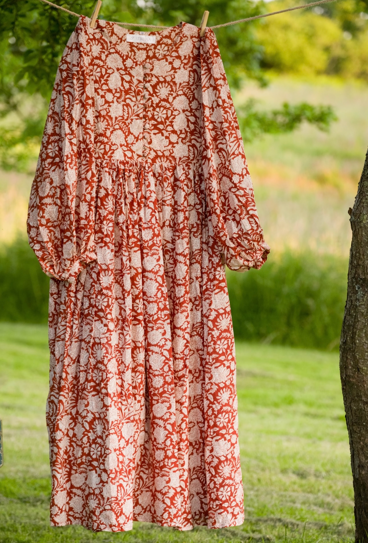 Cassie Burnt Orange Dress