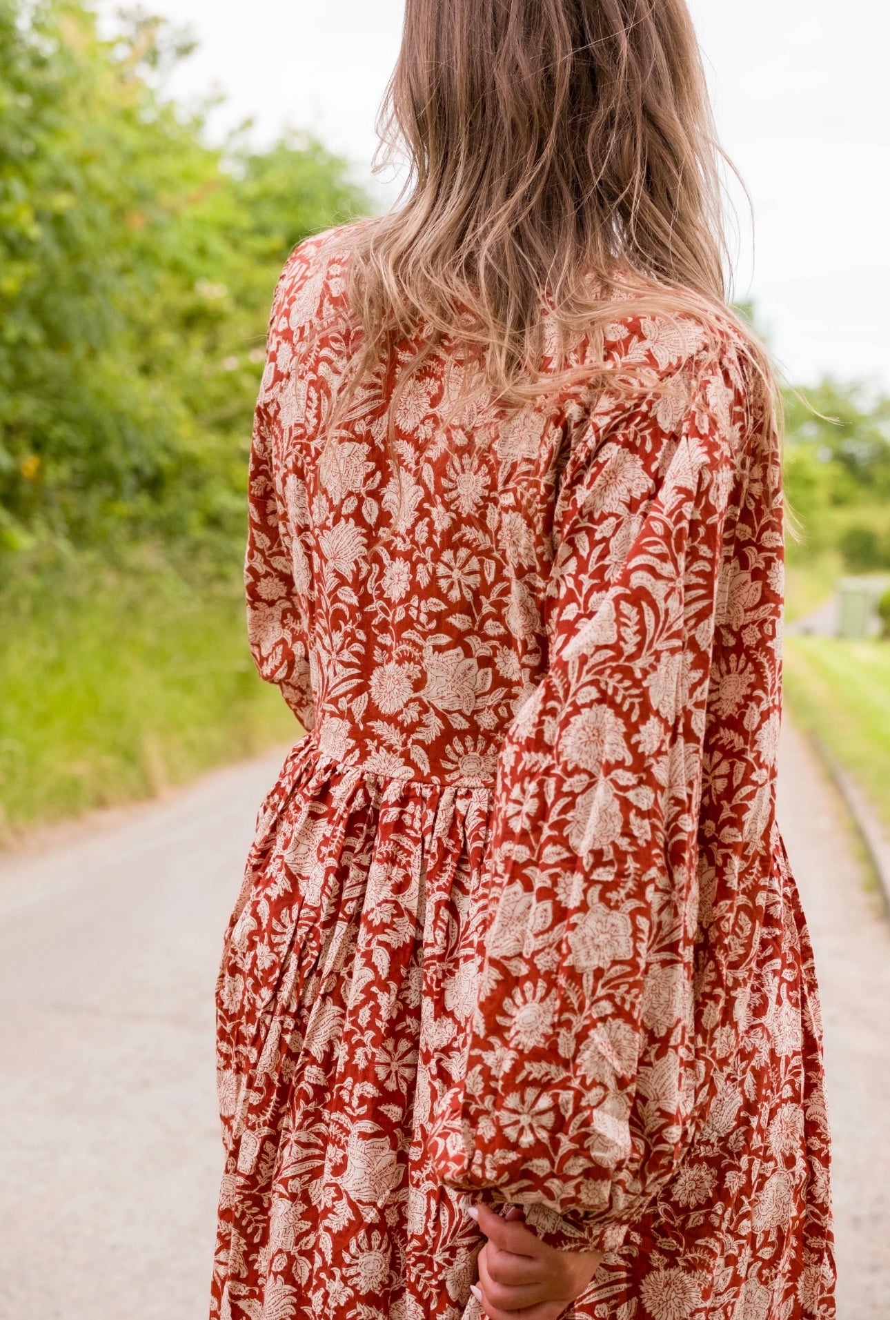 Burnt orange dress uk shops