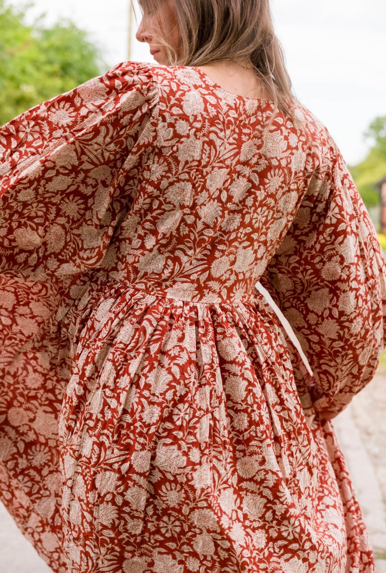 Cassie Burnt Orange Dress