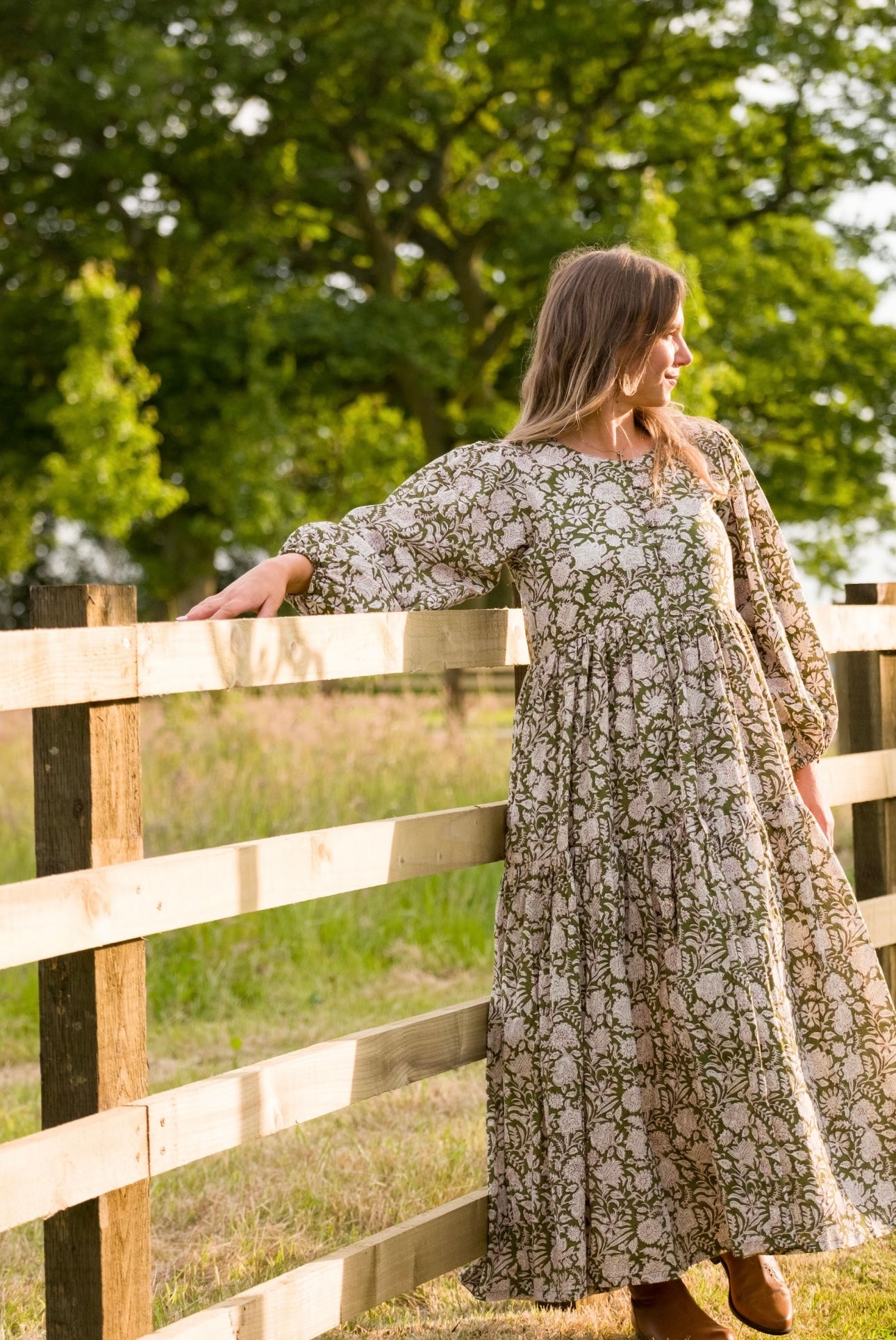 Dora Forest Green Dress