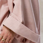 Oversized Pink Kimono Coat